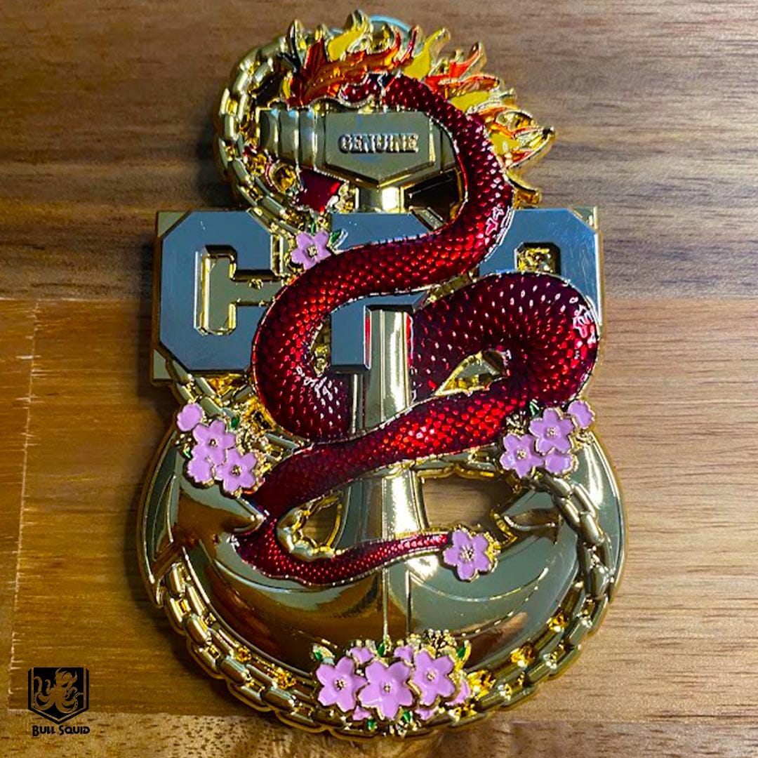 US Navy Chief “Year Of the Dragon” | Challenge Coin | Navy Edition