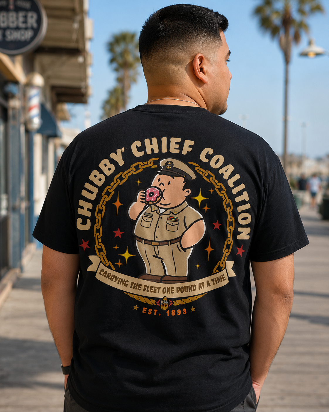 Chubby Chiefs Coalition — Carrying the Fleet One Pound at a Time | T-Shirt
