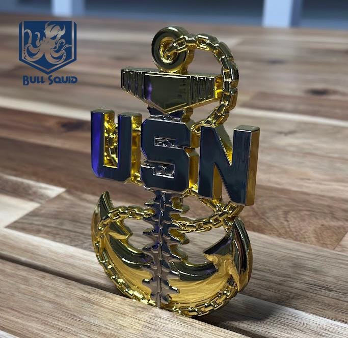 US Navy Chief "Backbone" Vessel Anchor (5 in)