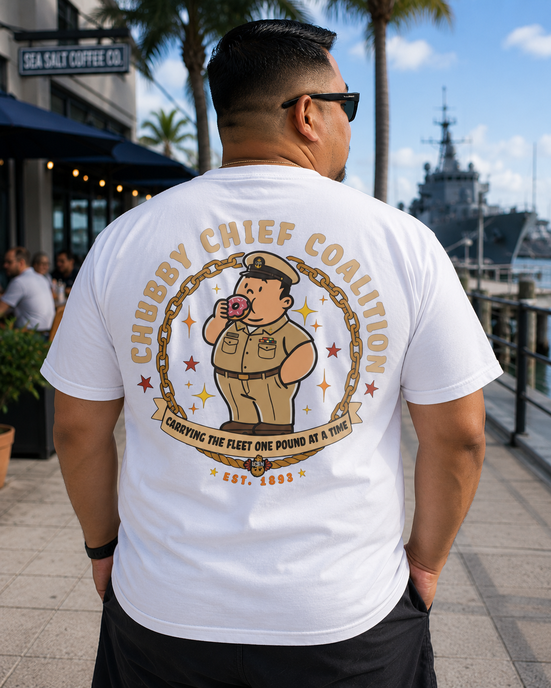 Chubby Chiefs Coalition — Carrying the Fleet One Pound at a Time | T-Shirt