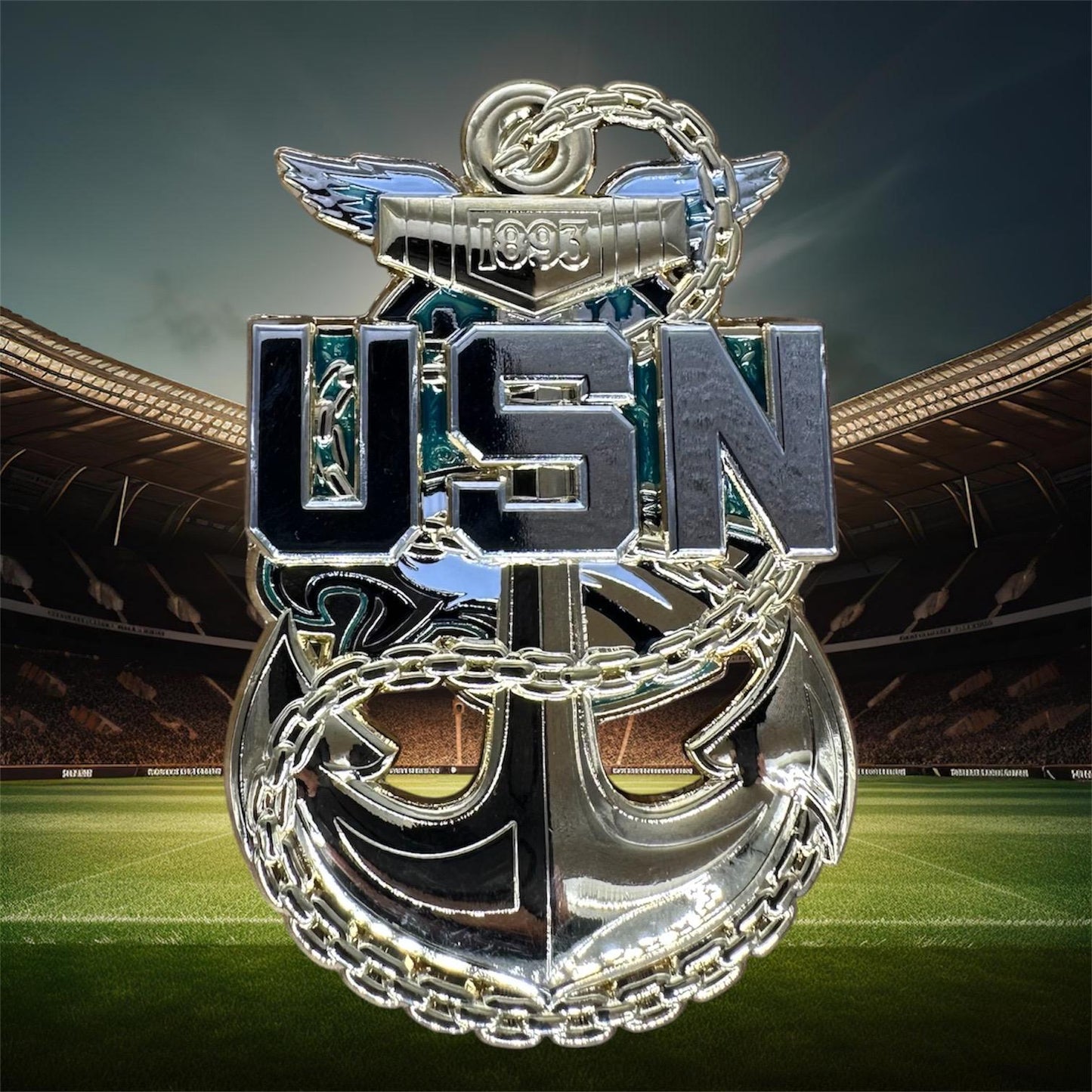 US Navy Chief Anchor Philadelphia Eagles!
