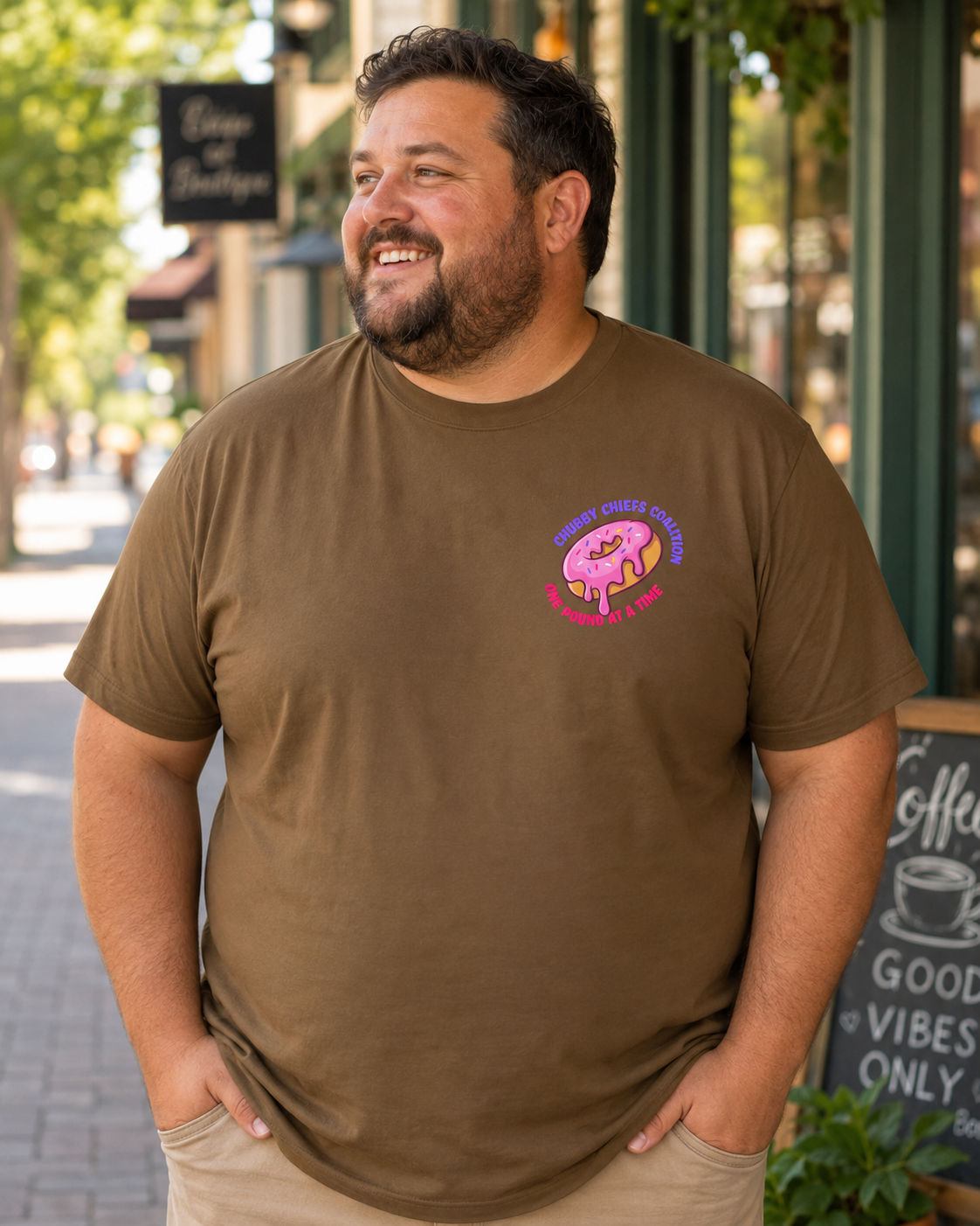 Chubby Chiefs Coalition — Carrying the Fleet One Pound at a Time | T-Shirt