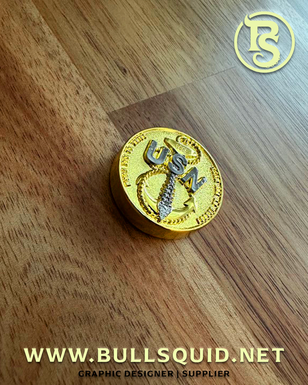 Navy's 2nd Smallest Chief Coin - “Fat Chiefs” Edition