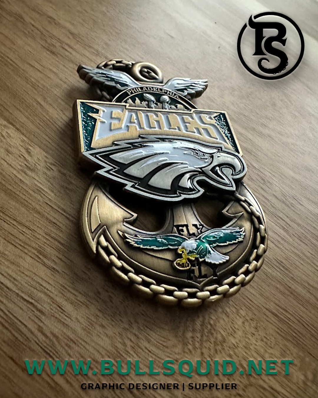 US Navy Chief Anchor Philadelphia Eagles!