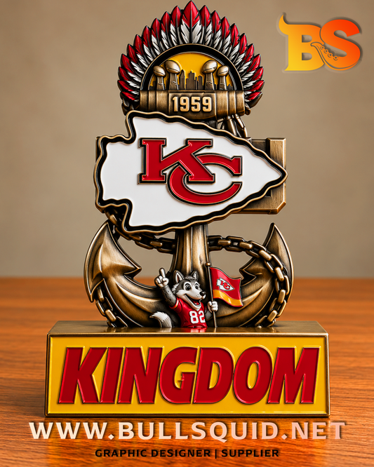 US Navy Chief "KC Chiefs" | Challenge Coin & Display Holder Set | Navy Edition