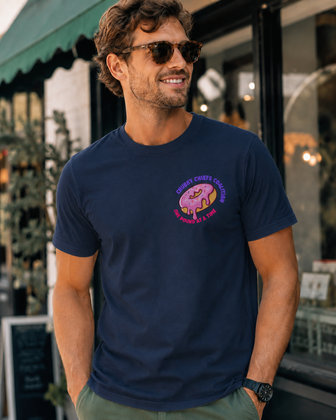 Chubby Chiefs Coalition — Carrying the Fleet One Pound at a Time | T-Shirt