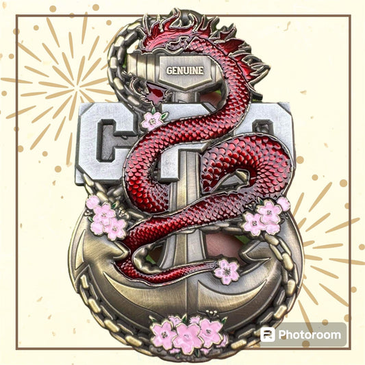 US Navy Chief “Year Of the Dragon” | Challenge Coin | Navy Edition