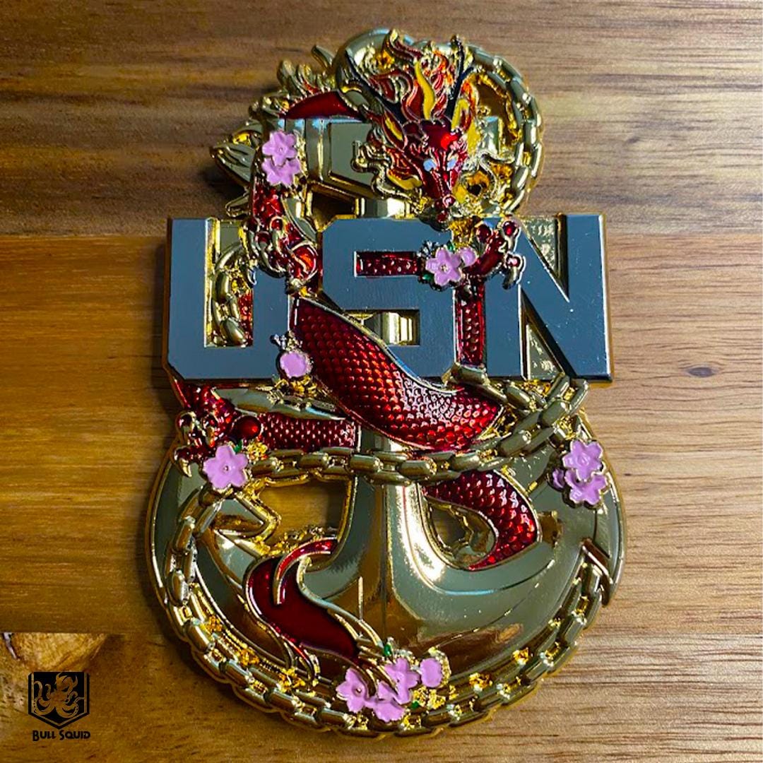 US Navy Chief “Year Of the Dragon” | Challenge Coin | Navy Edition