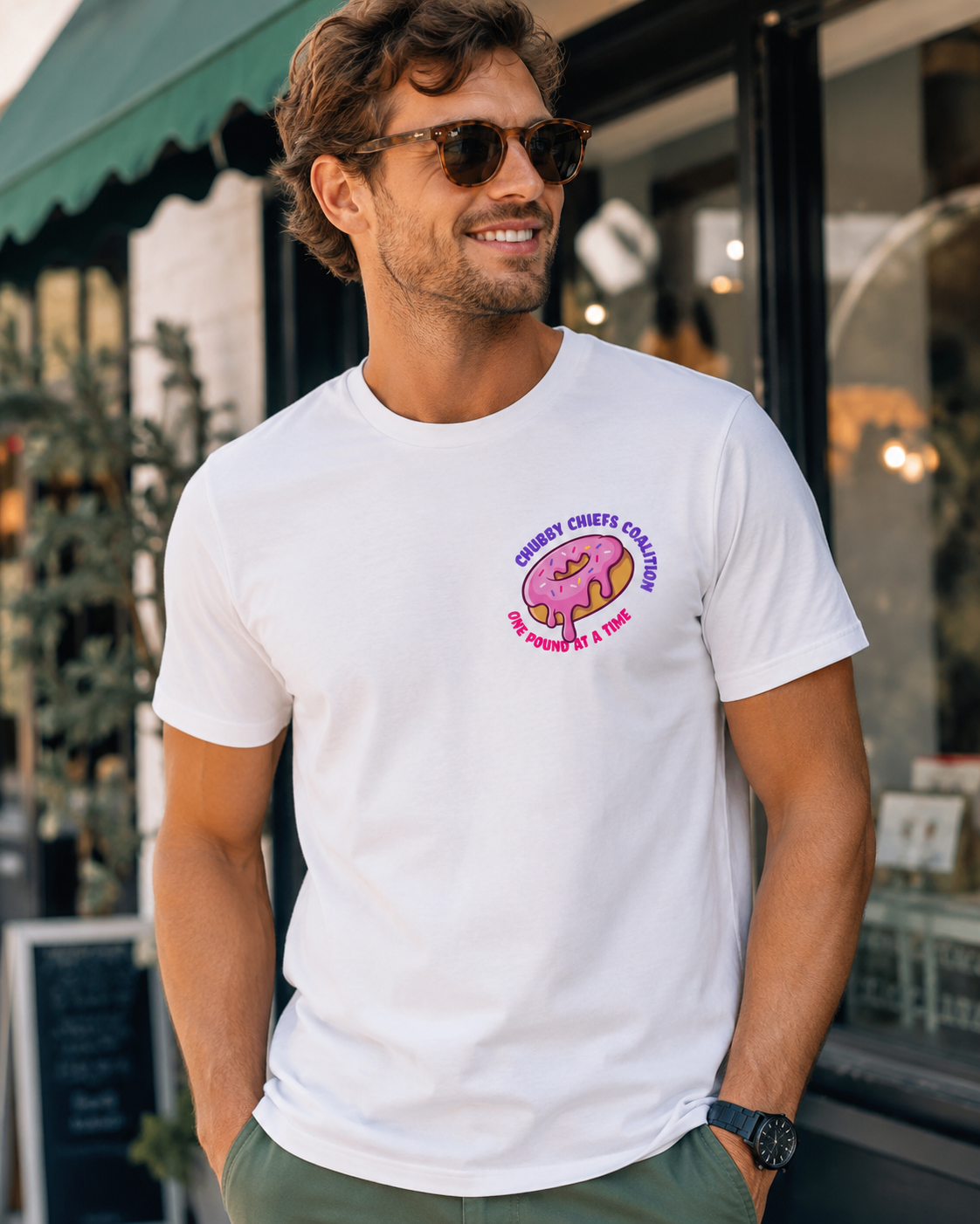Chubby Chiefs Coalition — Carrying the Fleet One Pound at a Time | T-Shirt