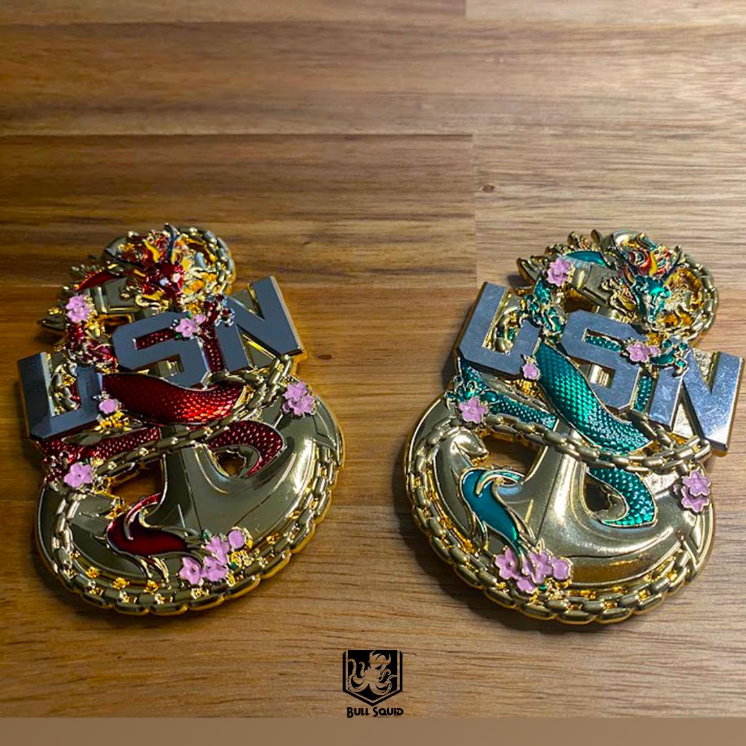 US Navy Chief “Year Of the Dragon” | Challenge Coin | Navy Edition