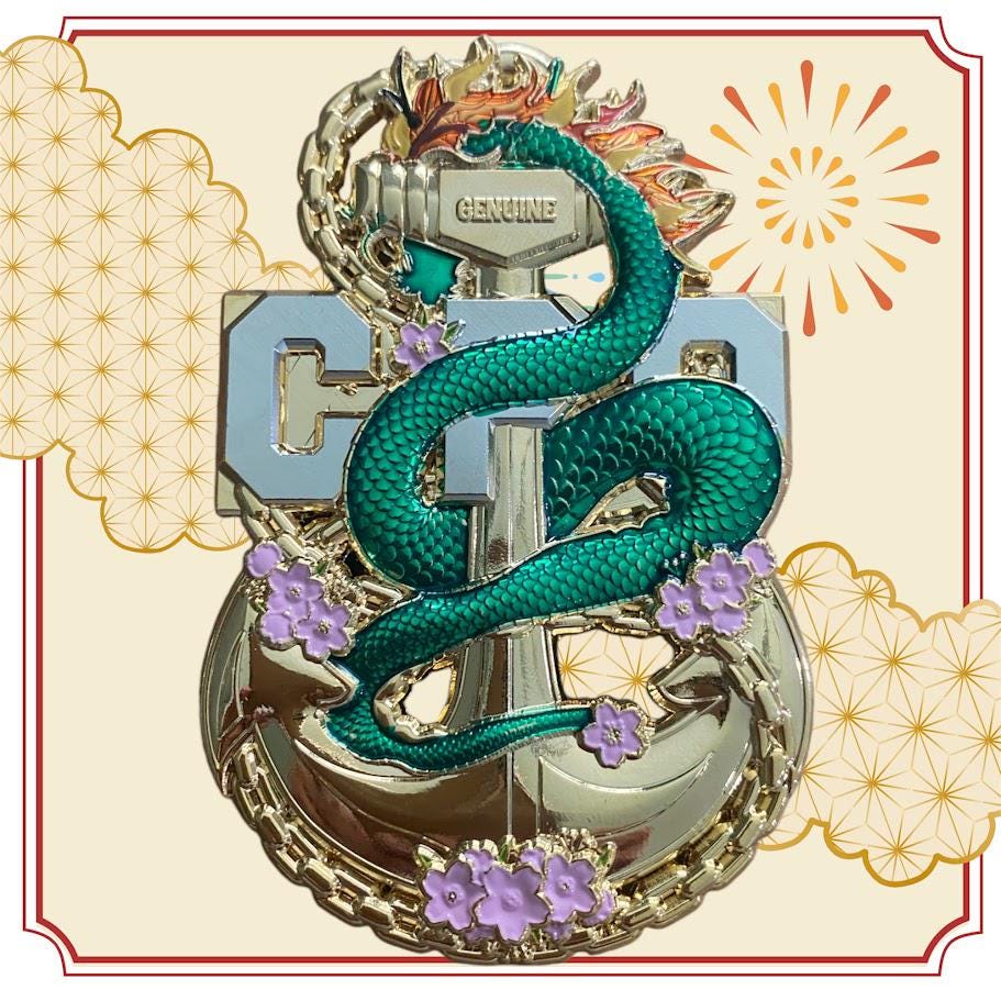 US Navy Chief “Year Of the Dragon” | Challenge Coin | Navy Edition