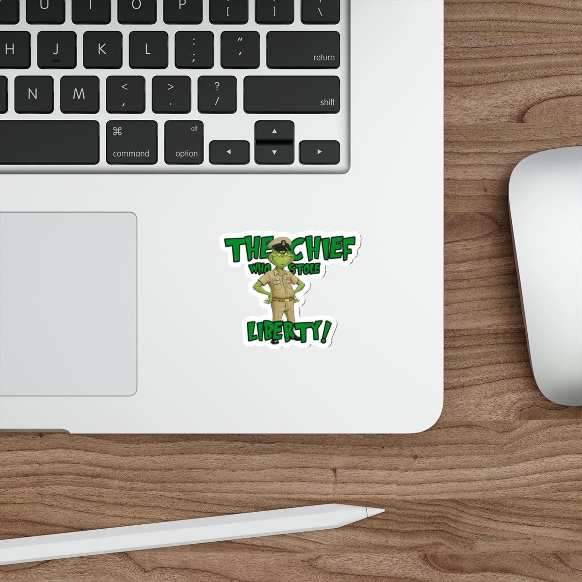 The Chief Who Stole Liberty! | Die Cut Sticker