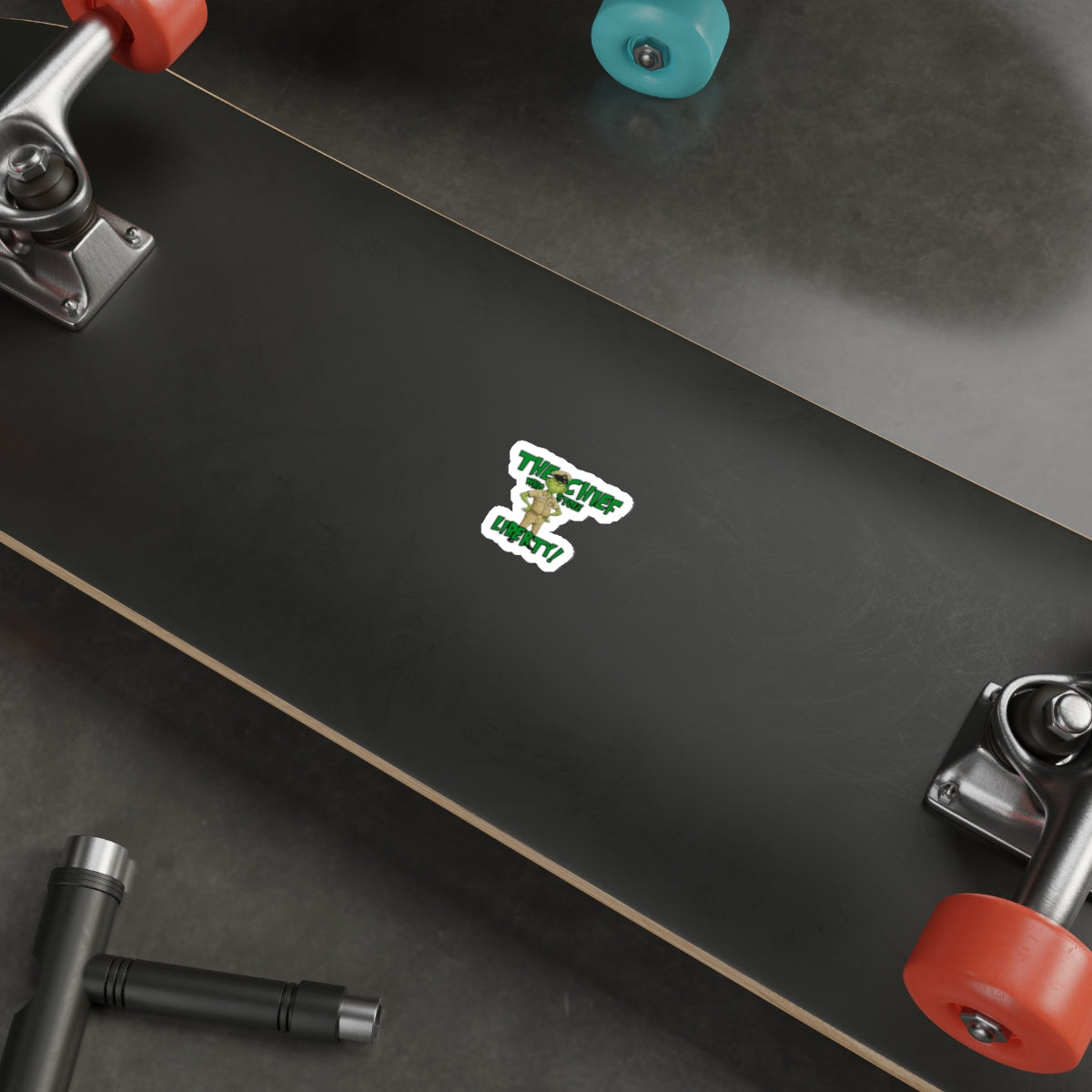 The Chief Who Stole Liberty! | Die Cut Sticker