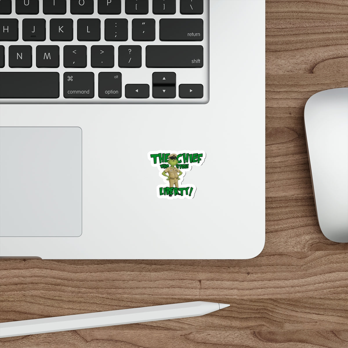 The Chief Who Stole Liberty! | Die Cut Sticker
