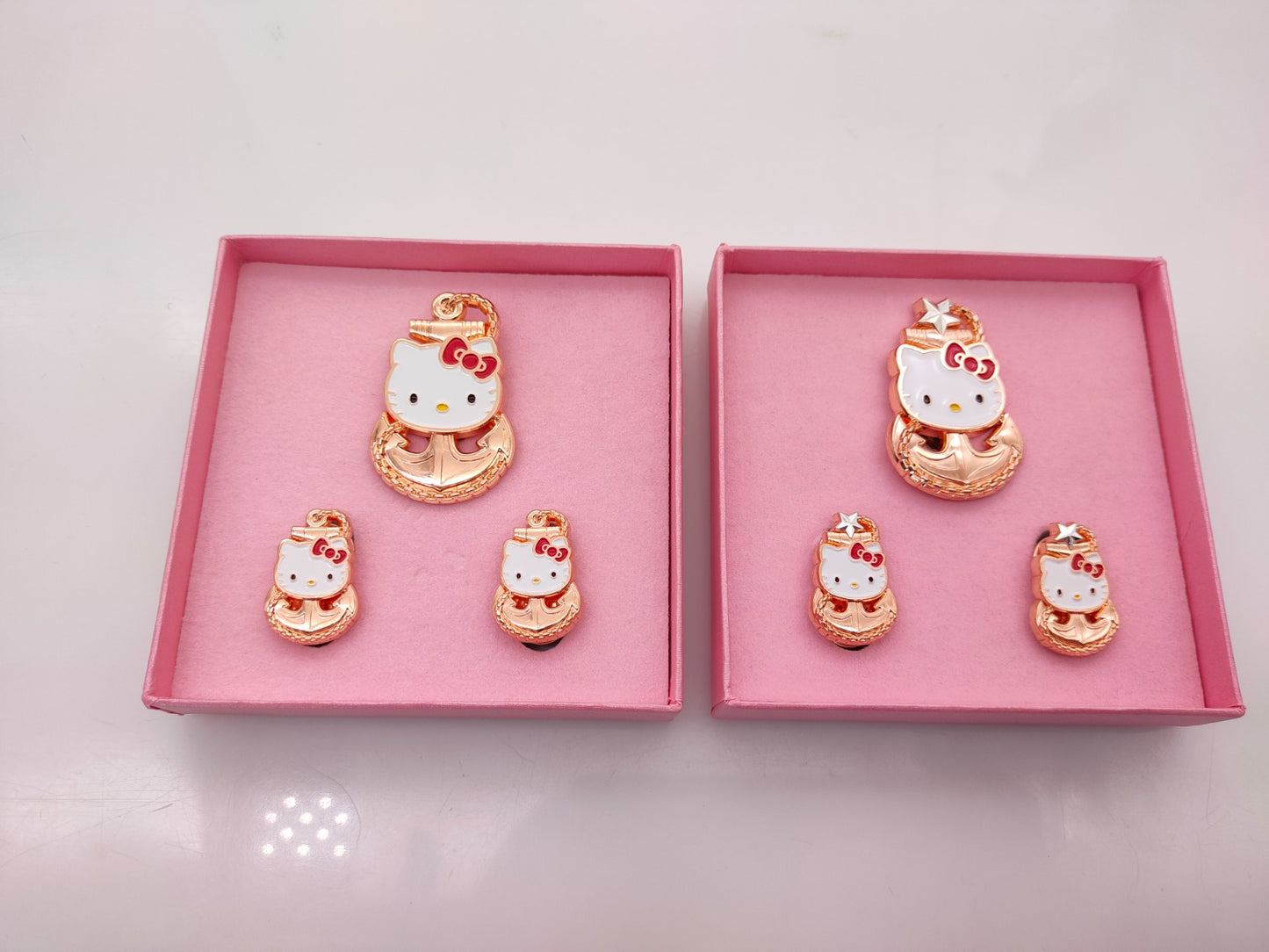 PREORDER | Hello Kitty Anchor Set –CPO, SCPO & MCPO| Anchor Pin Set