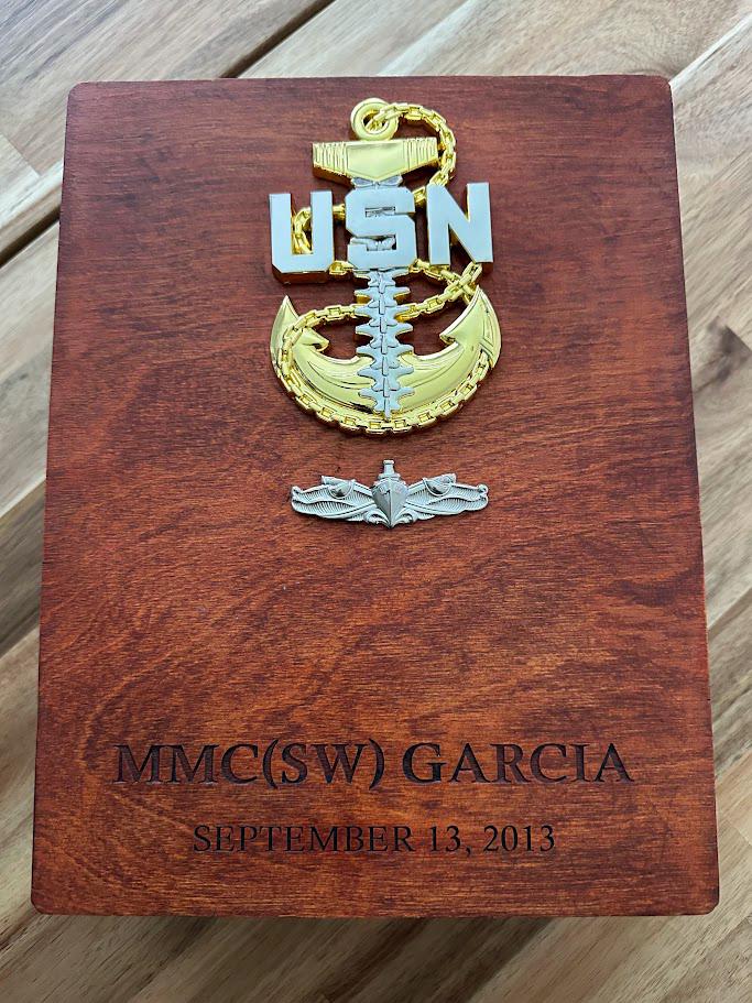 US Navy Chief "Backbone" Vessel Anchor (5 in)