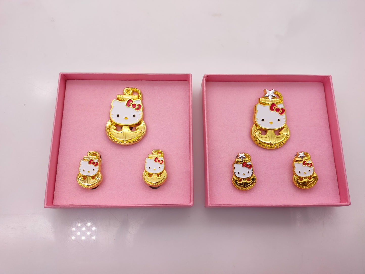 PREORDER | Hello Kitty Anchor Set –CPO, SCPO & MCPO| Anchor Pin Set