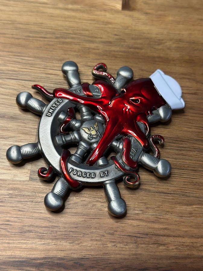 US Navy Sailor "Squid" Coin