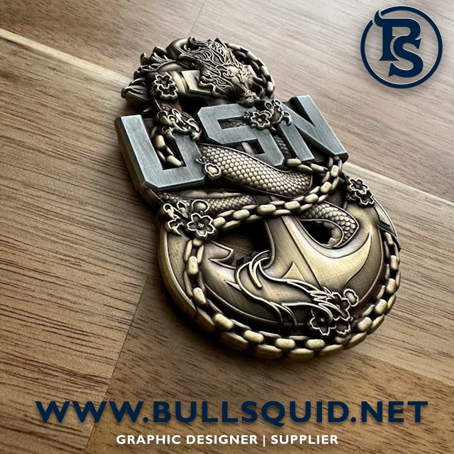 US Navy Chief Anchor “Year Of the Dragon”