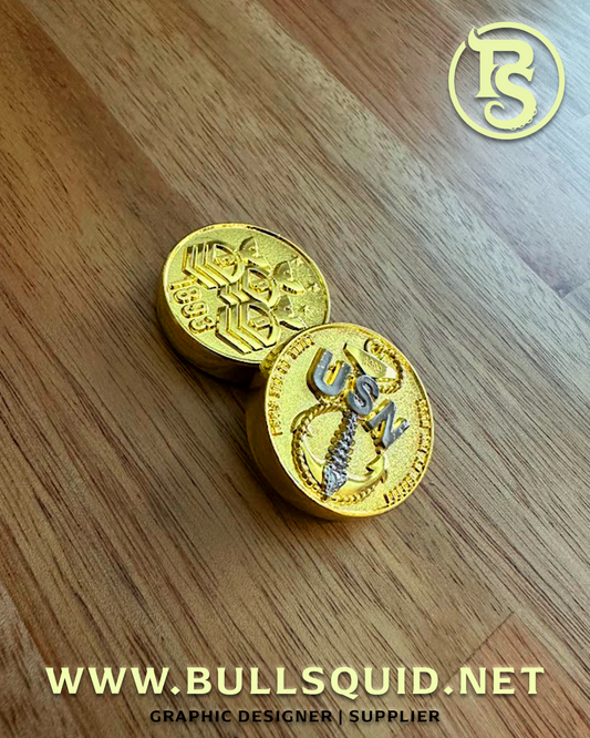 Navy's 2nd Smallest Chief Coin - “Fat Chiefs” Edition