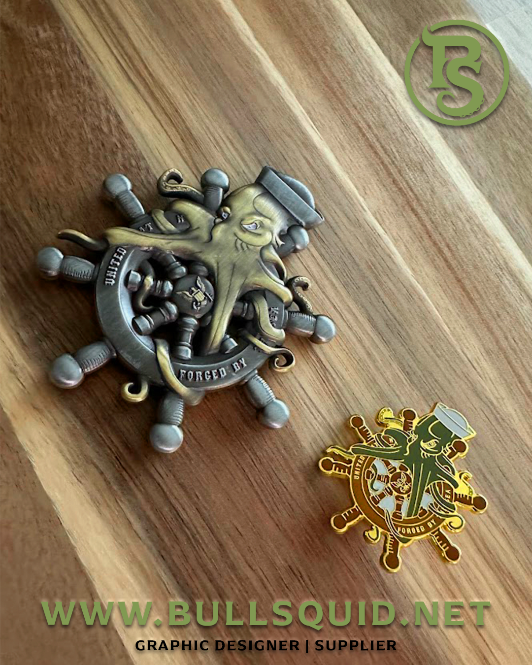 US Navy Sailor "Squid" Coin
