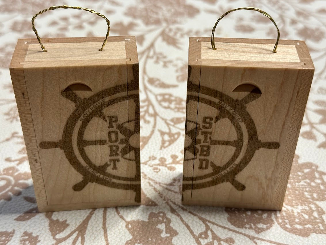 U.S. Navy Chief Petty Officer Anchors Keepsake Box