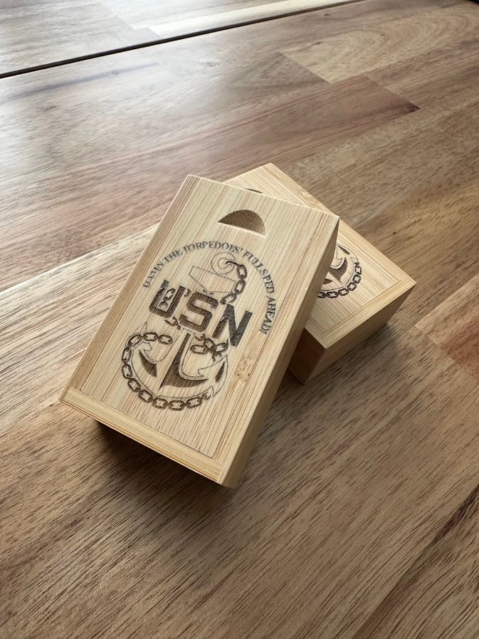 U.S. Navy Chief Petty Officer Anchors Keepsake Box