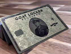 U.S. Navy Chief  “GOAT Locker Platinum” Genuine Collectible Card
