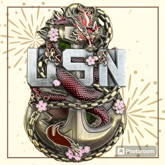 US Navy Chief Anchor “Year Of the Dragon”