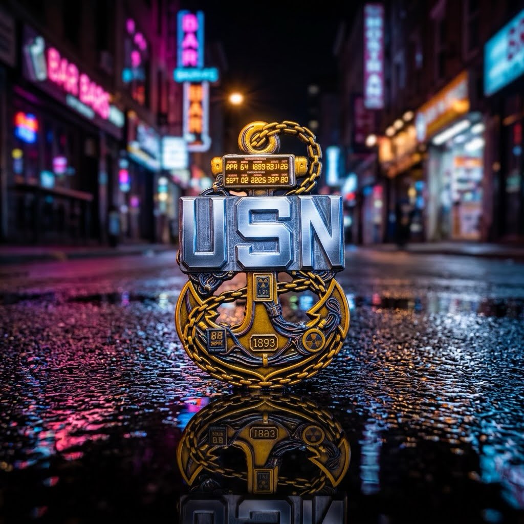 US Navy Chief B2F themed Anchor | Challenge Coin | Navy Series
